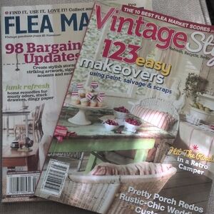Vintage Style Magazine Set